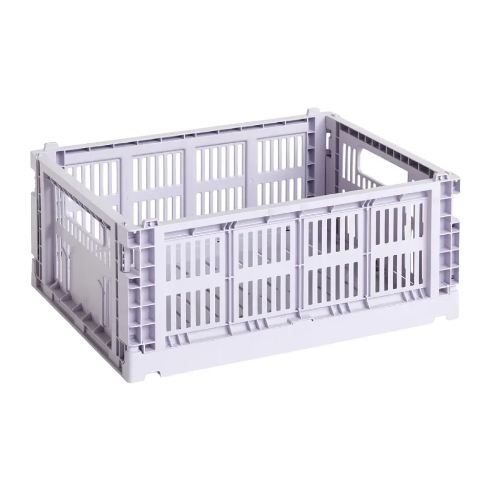 HAY Säilytyskorit^Colour Crate M 26,5 x 34,5 cm, Lavender