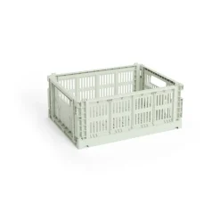 HAY Säilytyskorit^Colour Crate M 26,5 x 34,5 cm, Mint