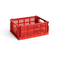 HAY Säilytyskorit^Colour Crate M 26,5 x 34,5 cm, Red