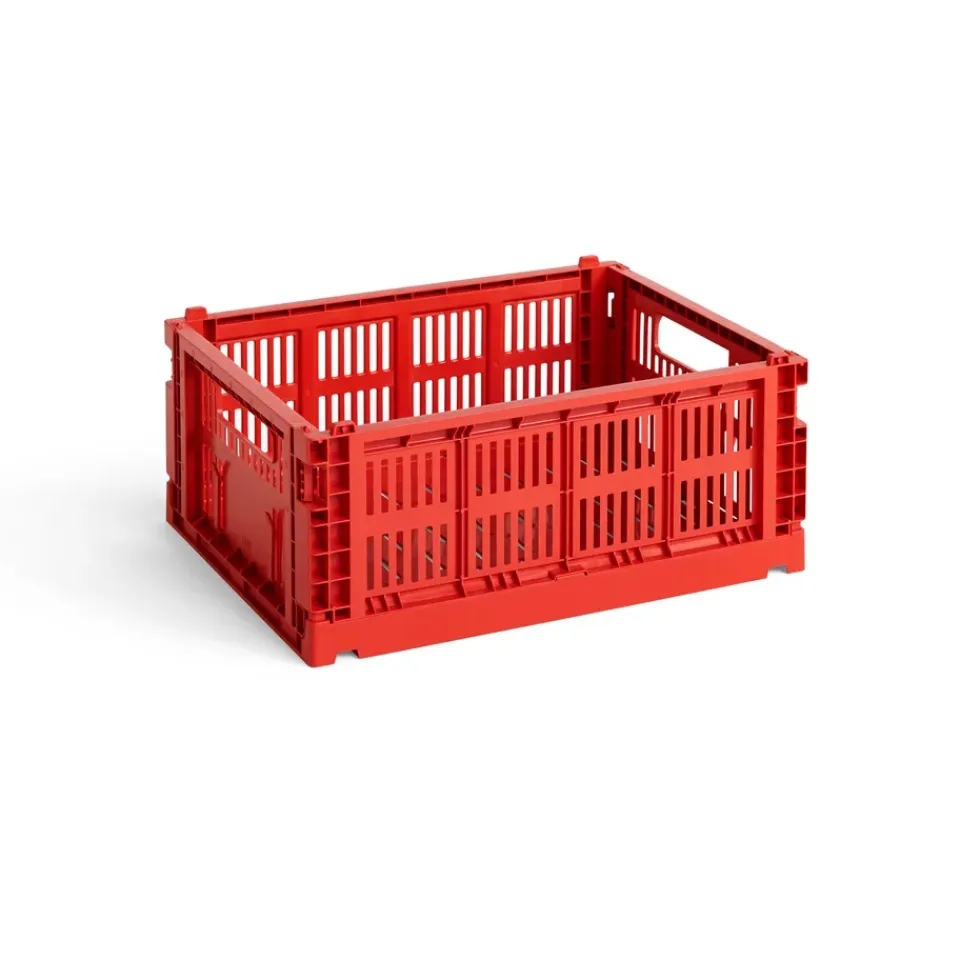 HAY Säilytyskorit^Colour Crate M 26,5 x 34,5 cm, Red