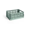 HAY Säilytyskorit^Colour Crate M 26,5 x 34,5 cm, Sage green