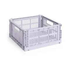 HAY Laatikot & Rasiat^Colour Crate M Square 29.5x29.5 cm, Lavender