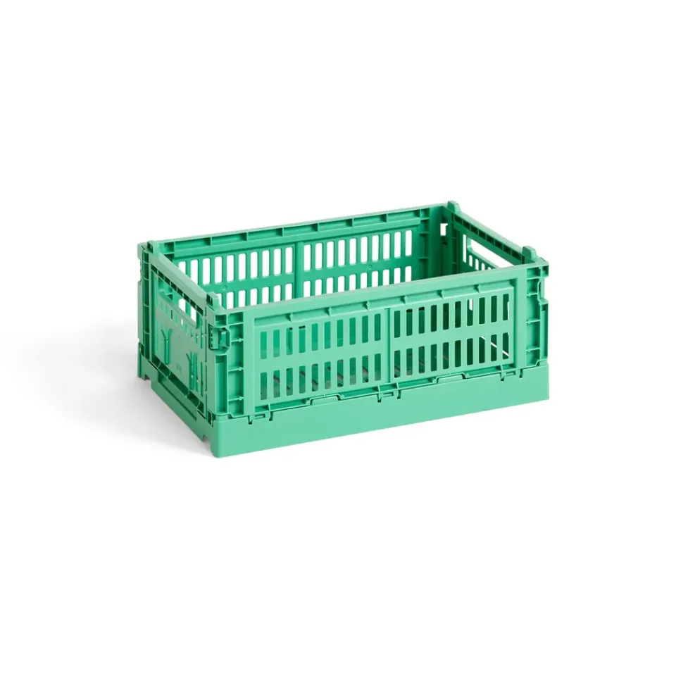 HAY Säilytyskorit^Colour Crate S 17 x 26,5 cm, Dark mint