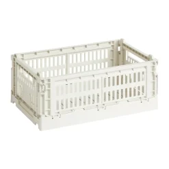 HAY Säilytyskorit^Colour Crate S 17 x 26,5 cm, Off-white