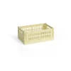 HAY Laatikot & Rasiat^Colour Crate S 17x26,5 cm, Light yellow