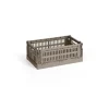 HAY Laatikot & Rasiat^Colour Crate S 17x26,5 cm, Warm grey