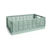HAY Laatikot & Rasiat^Colour Crate XL 42x68 cm, Sage green