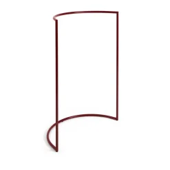HAY Vaatelineet & Henkarit^Colour Rack c-shape naulakko 112x150 cm, Maroon red