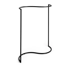 HAY Vaatelineet & Henkarit^Colour Rack s-shape naulakko 144,2x150 cm, Black