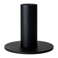 Cooee Design Kynttilänjalat & Kyntteliköt^Cooee kynttilänjalka matala 7 cm, Musta
