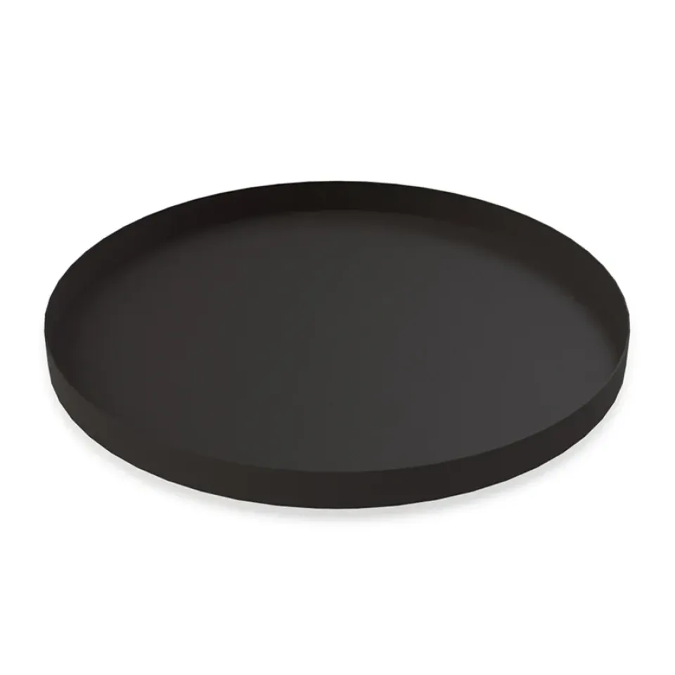 Cooee Design Kodinsisustusta Ja Yksityiskohtia|Koristetarjottimet^Cooee tarjotin 40 cm, pyöreä, black