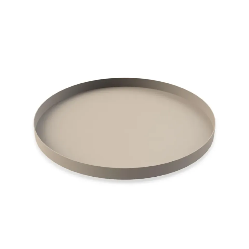 Cooee Design Kodinsisustusta Ja Yksityiskohtia|Koristetarjottimet^Cooee tarjotin 30 cm, pyöreä, sand