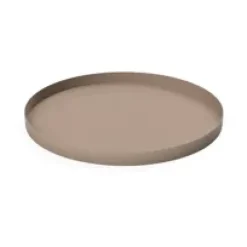 Cooee Design Kodinsisustusta Ja Yksityiskohtia|Koristetarjottimet^Cooee tarjotin 30 cm, pyöreä, Taupe