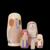 Ferm Living Lastenhuoneen Sisustus|Lastenhuoneen Sisustus^Critter nuket Ø6,4x14 cm, Multi