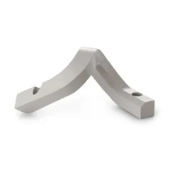 Normann Copenhagen Kynttilänjalat & Kyntteliköt^Crooked kynttilänjalka 2, Warm grey