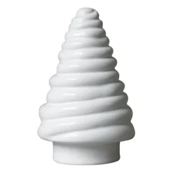 DBKD Joulukoristeet^Curl tree koristekuusi 13 cm, Shiny white