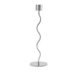Cooee Design Kynttilänjalat & Kyntteliköt^Curved kynttilänjalka 26 cm, Ruostumaton teräs