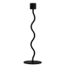 Cooee Design Kynttilänjalat & Kyntteliköt^Curved kynttilänjalka 26 cm, Black