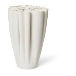 Ferm Living Maljakot^Dedali maljakko 25 cm, Off-white