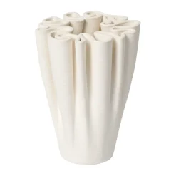 Ferm Living Maljakot^Dedali maljakko 11 cm, Off-white