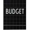 Design Letters Kalenterit & Muistiinpanokirjat^budget-kirja, Musta