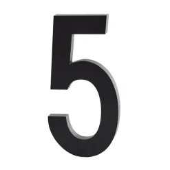 Design Letters Lastenhuoneen Sisustus|Lastenhuoneen Sisustus^numerot alumiini 100 mm, 5