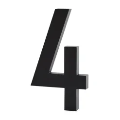 Design Letters Lastenhuoneen Sisustus|Lastenhuoneen Sisustus^numerot alumiini 100 mm, 4