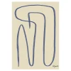 Paper Collective Julisteet^Different Ways -juliste, sininen, 50x70 cm