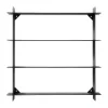 Andersen Furniture Hyllyt & Hyllyjärjestelmät^Division seinähylly, Black-teräs, 45x45x10 cm