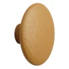 Muuto Koukut & Vaateripustimet^Dots wood -koukku burnt orange, Ø 13 cm