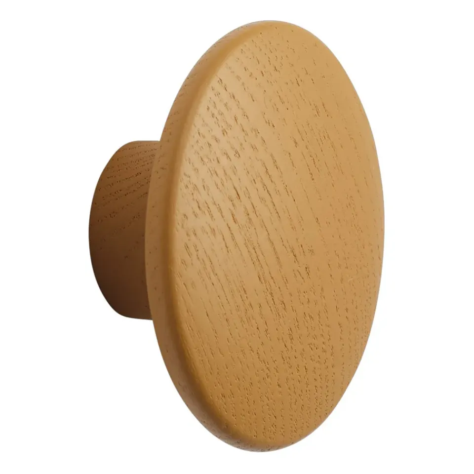 Muuto Koukut & Vaateripustimet^Dots wood -koukku burnt orange, Ø 6,5 cm