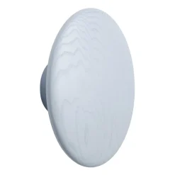 Muuto Koukut & Vaateripustimet^Dots wood -koukku light blue, Ø 17 cm