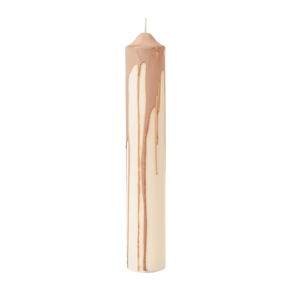 Ferm Living Kynttilät^Dryp kynttilä, Beige, 30 cm