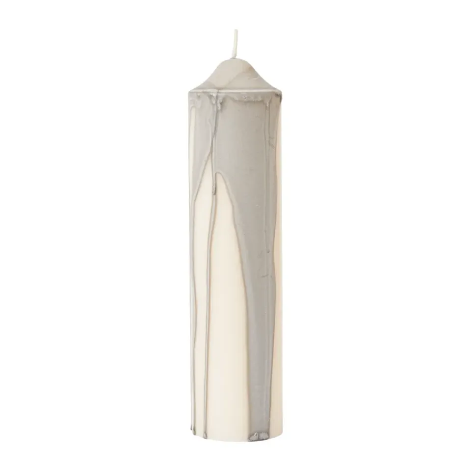Ferm Living Kynttilät^Dryp kynttilä, Warm Grey, 20 cm