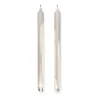 Ferm Living Kynttilät^Dryp steariinikynttilä 2-pack, Warm Grey
