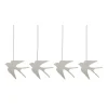 Cooee Design Pääsiäiskoristeet^Easter Deco -lintu pääsiäiskoriste 4-pakkaus, Hiekka