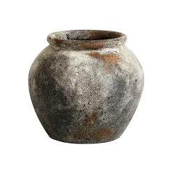 MUUBS Ruukut^Echo ruukku Ø30 cm k25 cm, Ruoste-harmaa