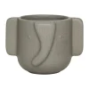 OYOY Lastenhuoneen Sisustus|Lastenhuoneen Sisustus^Elephant ruukku Ø9,6 cm, Stone