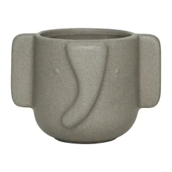 OYOY Lastenhuoneen Sisustus|Lastenhuoneen Sisustus^Elephant ruukku Ø9,6 cm, Stone