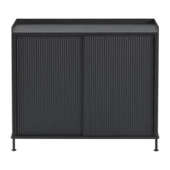 Muuto Senkit & Sivupöydät^Enfold Sideboard 100x45x85 cm, Black-anthracite black