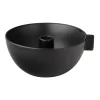 ERNST Kynttilänjalat & Kyntteliköt^kynttiläkulho, Ø 17 cm, Musta