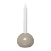 ERNST Kynttilänjalat & Kyntteliköt^kynttilänjalka lasi Ø11 cm, Beige