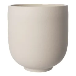 ERNST Ruukut^ruukku jalallinen luonnonvalkoinen, K 28 cm Ø 26 cm