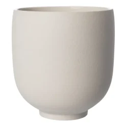 ERNST Ruukut^ruukku jalallinen luonnonvalkoinen, K 21 cm Ø 20 cm