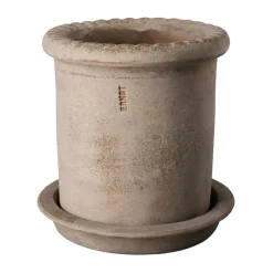 ERNST Ruukut^terrakottaruukku aluslautasella, Ø16×16 cm