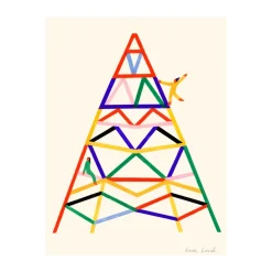 Paper Collective Julisteet^Escalader juliste, 50x70 cm
