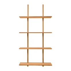 Andersen Furniture Hyllyt & Hyllyjärjestelmät^Essence seinähylly, Öljytty Nature Oak, 70×25×140 cm