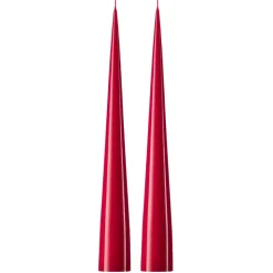 Ester & erik Kynttilät^-kartiokynttilä 37 cm, 2-pakkaus lakattu, Winter berry 36-0