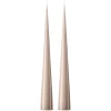 Ester & erik Kynttilät^-kartiokynttilä 37 cm, 2-pakkaus lakattu, Linen grey 22-0