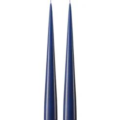 Ester & erik Kynttilät^-kartiokynttilä 37 cm, 2-pakkaus lakattu, Royal navy 28-0